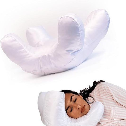 Beauty Face Satin Pillow with Memory Foam Filling