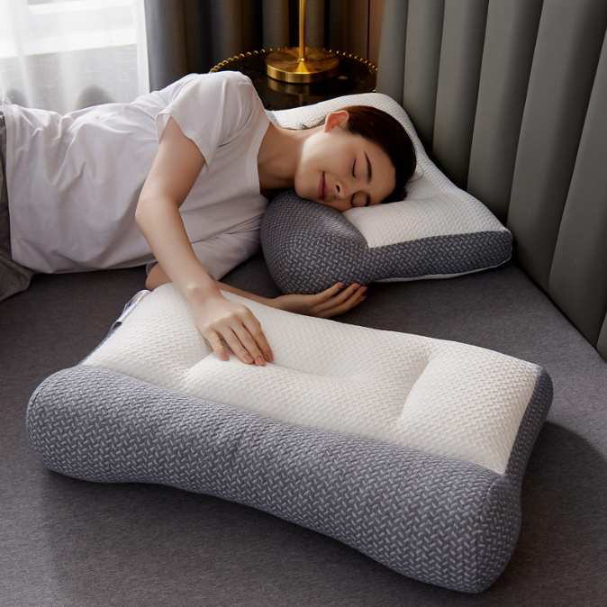 Japanese Soybean Fiber Cervical Support Pillow for Neck Pain Relief