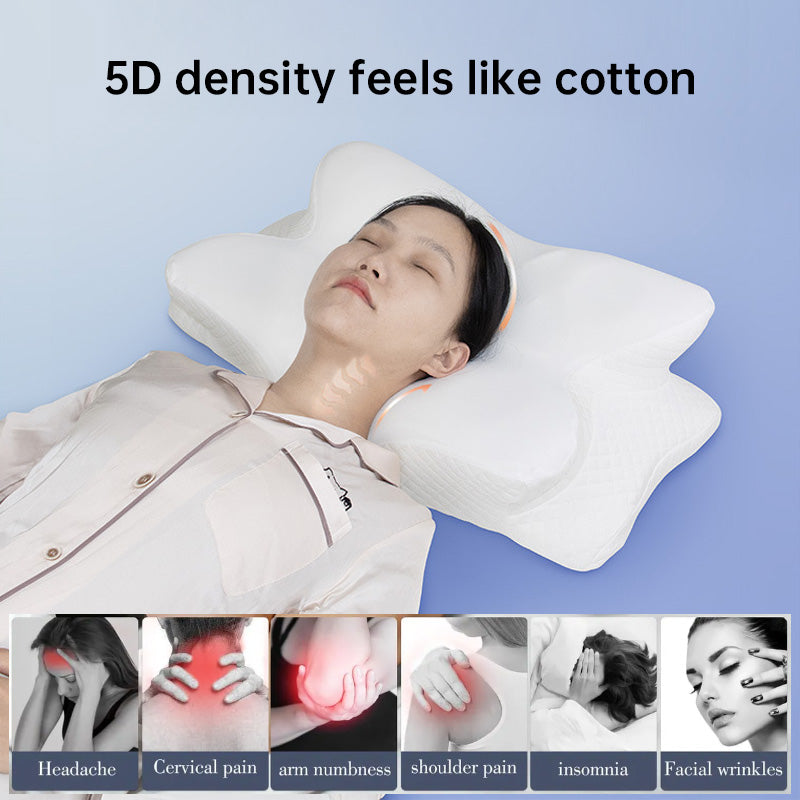 Butterfly Shape Memory Foam Neck Support Pillow for Ultimate Comfort