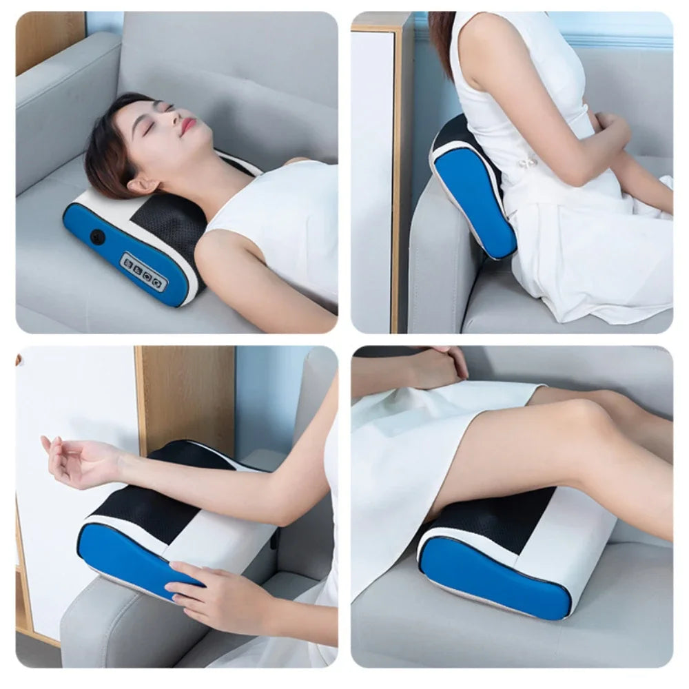 Smart Cervical Neck Shoulder Electric Shiatsu Massage Pillow
