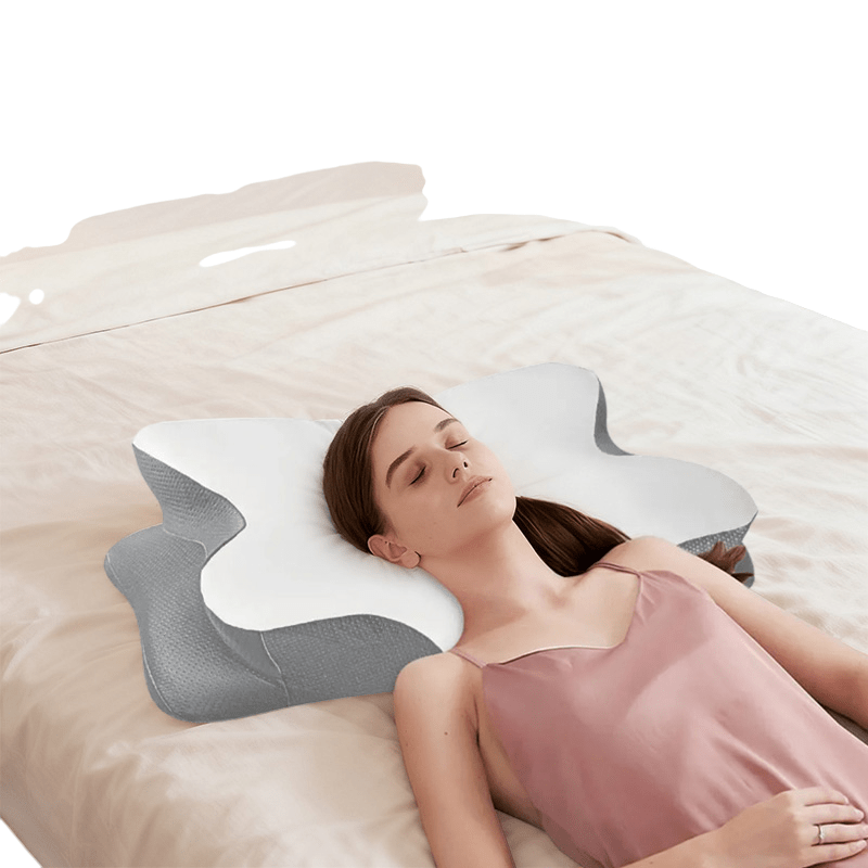 Butterfly Shape Memory Foam Neck Support Pillow for Ultimate Comfort