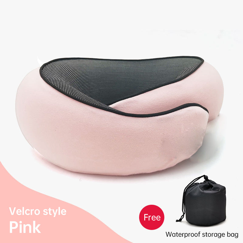 Memory Foam Neck Travel Pillow: Soft, 360° Head Support