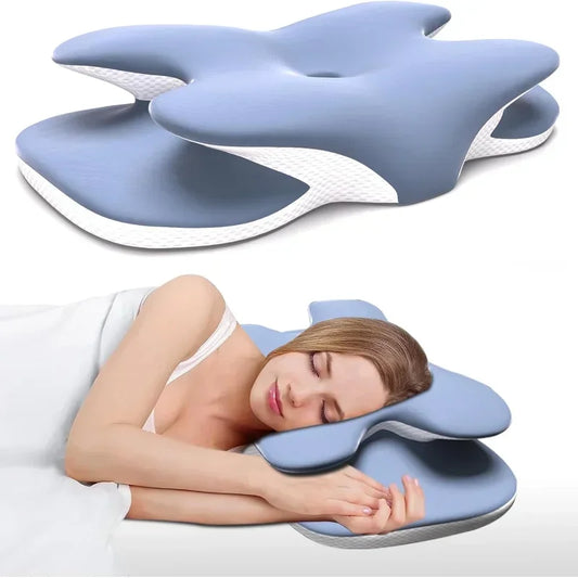 Ice Silk Ergonomic Cervical Pillow