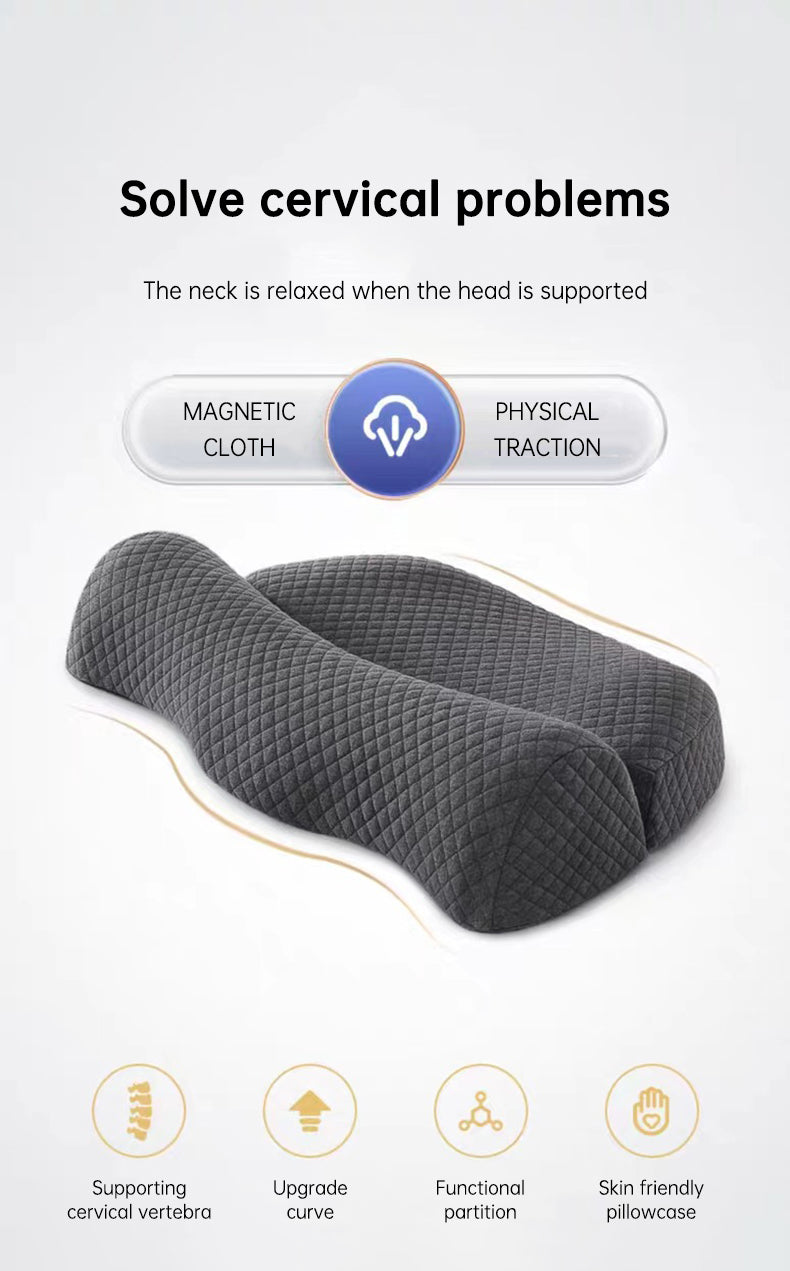 Ergonomic Cervical Memory Foam Pillow for Neck Pain Relief