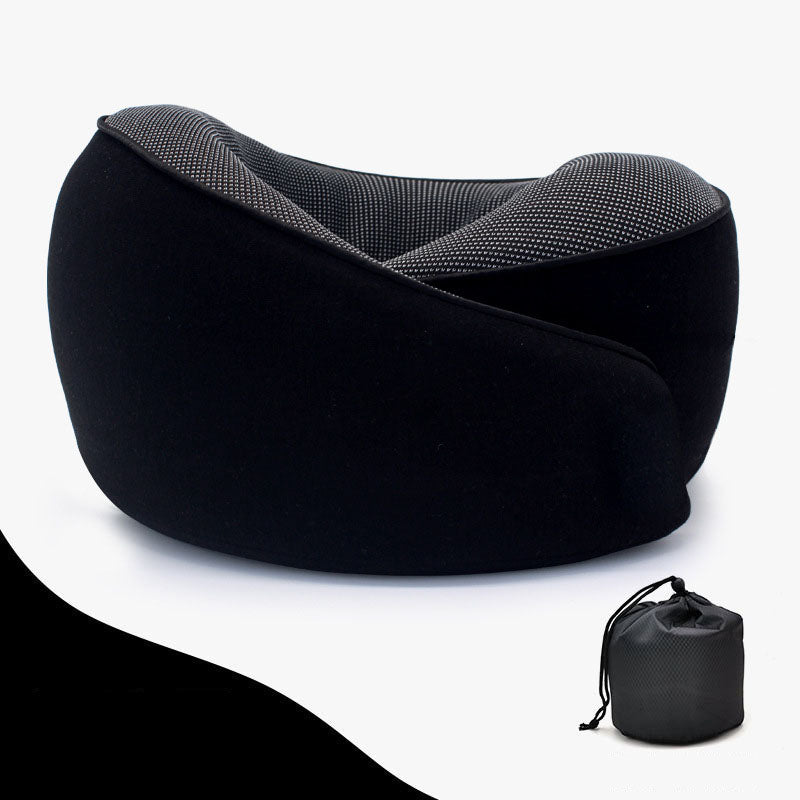 U-Shaped Memory Cotton Neck Pillow for Car Travel
