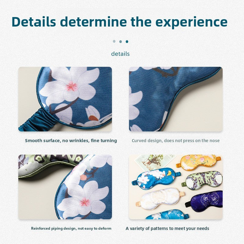 Double-Sided Imitation Silk Eye Mask