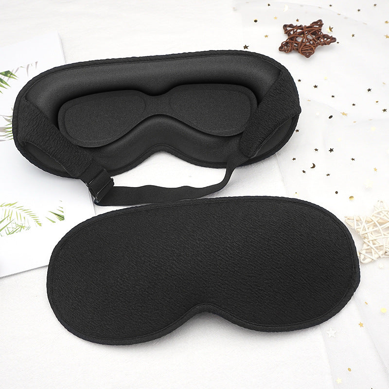 3D Blackout Eye Mask with Nasal Wing
