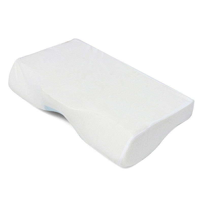 1 Pcs Memory Foam Cool Gel Pillow - Summer Ice-cool Anti-snore Neck Orthopedic Sleep Pillow Cushion