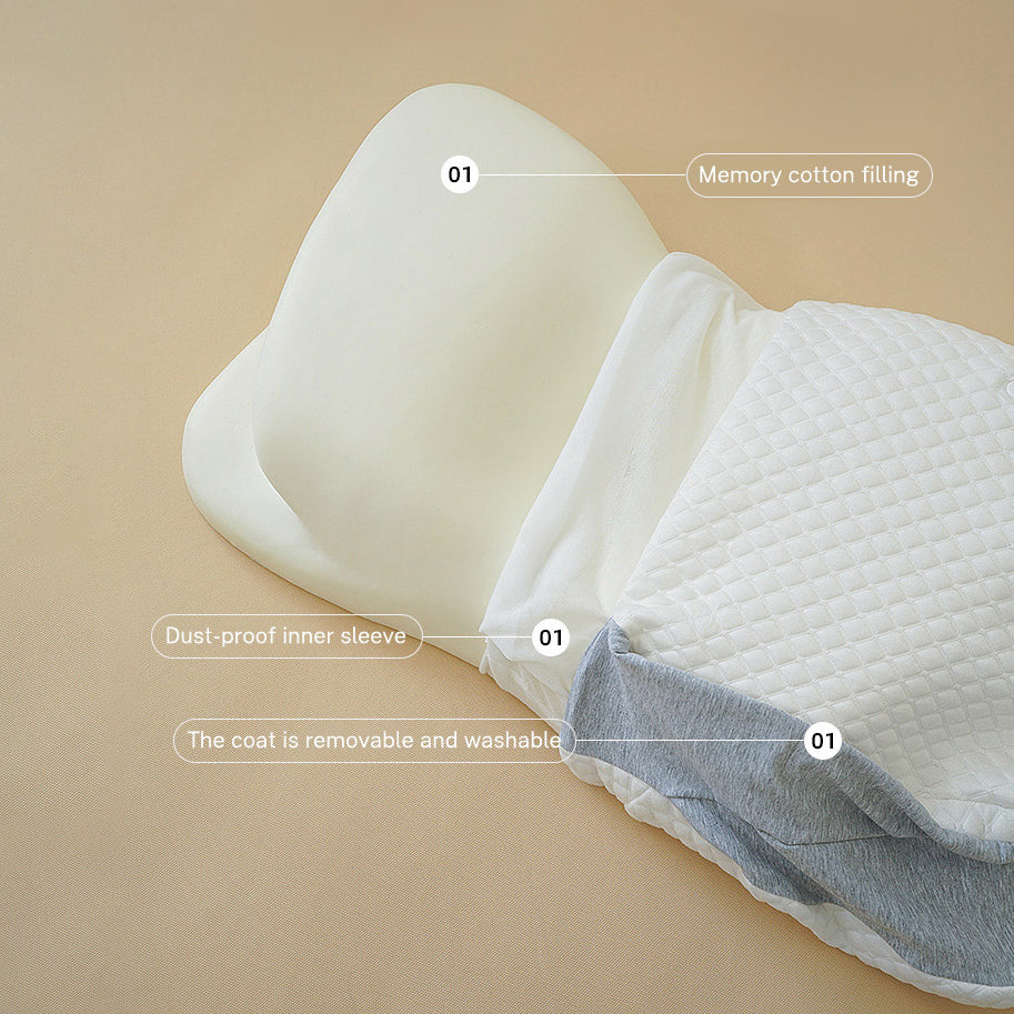 Space Memory Cotton Butterfly Pillow for Cervical Spine Support