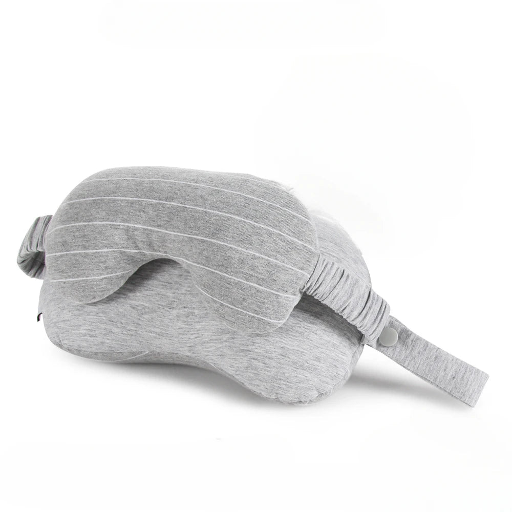 Portable 2-in-1 Eye Mask & Neck Pillow