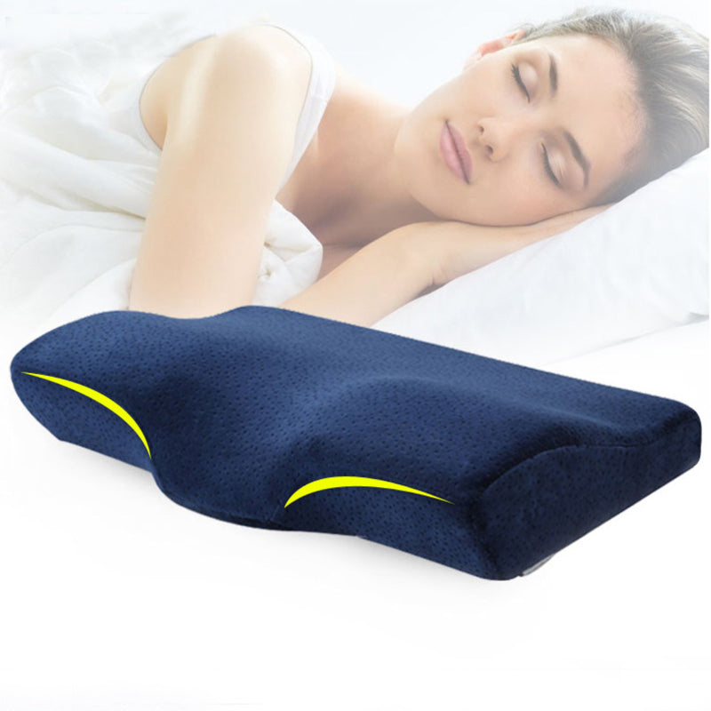 Ergonomic Cervical Pillow for Neck Pain Relief – Memory Foam Neck Support