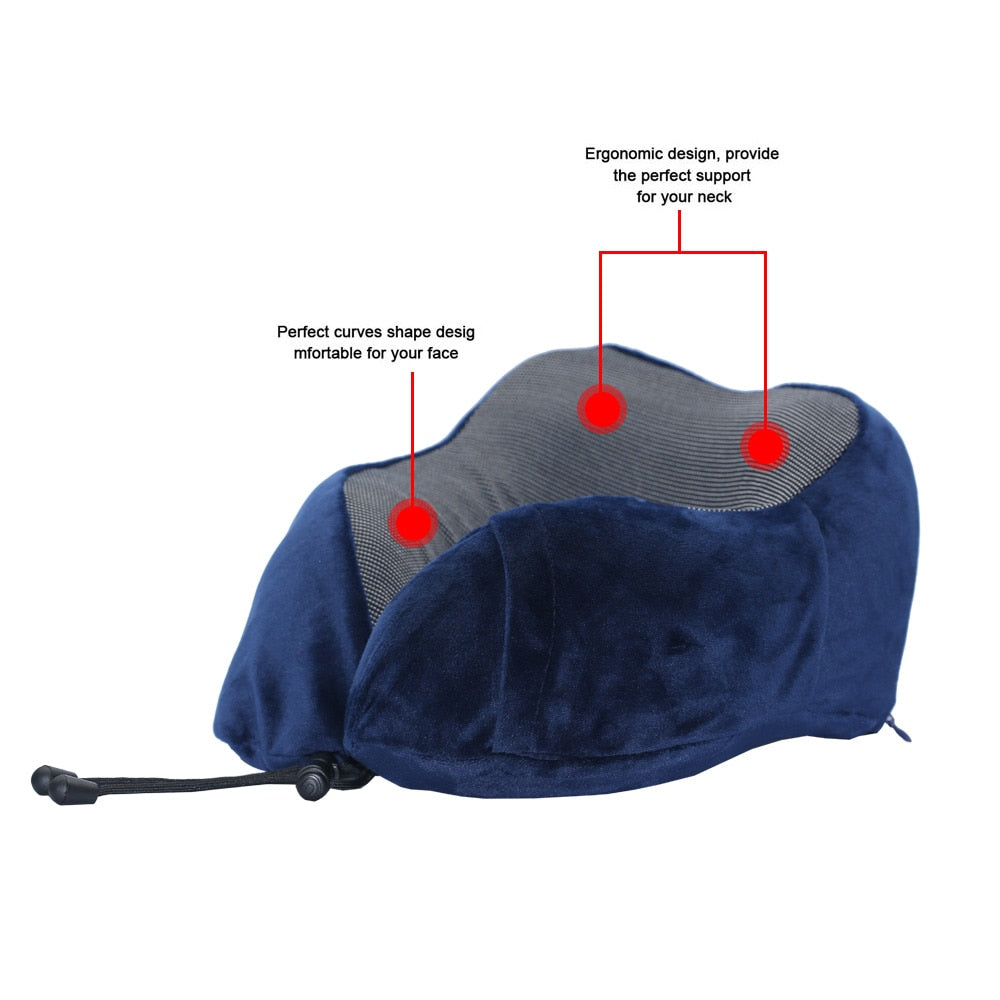 U Shaped Memory Foam Neck Pillow for Travel