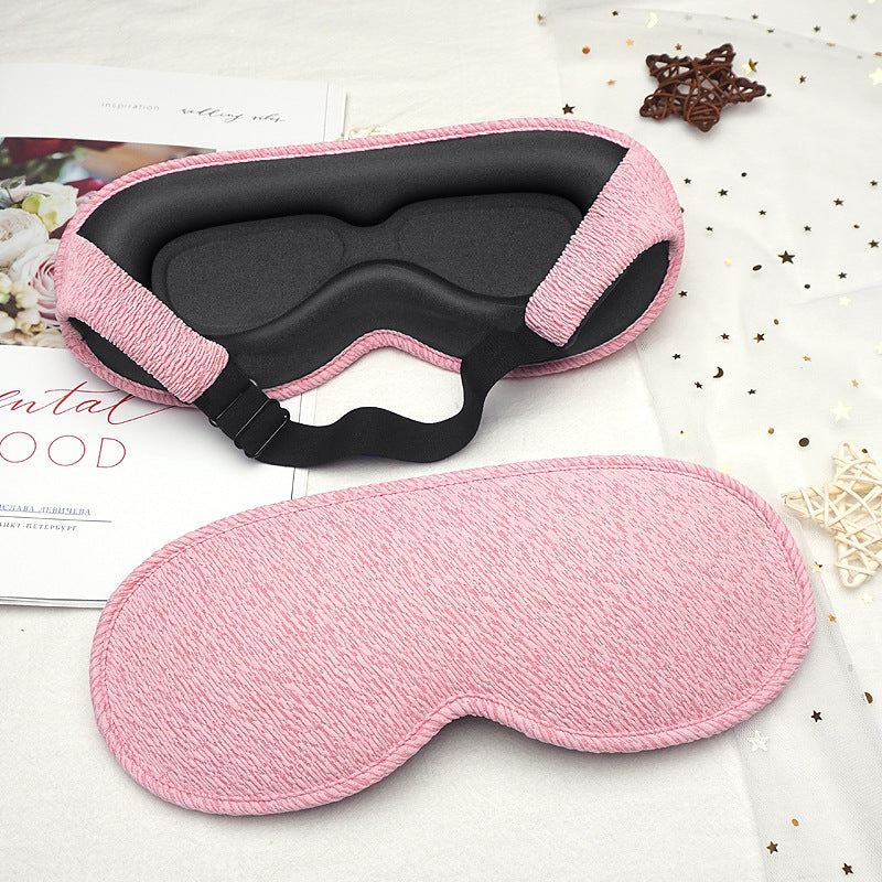 3D Blackout Eye Mask with Nasal Wing