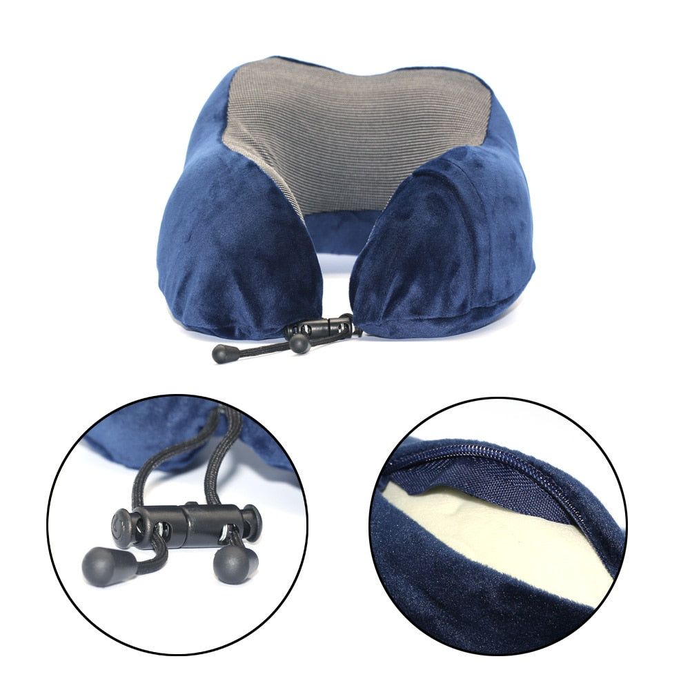 U Shaped Memory Foam Neck Pillow for Travel