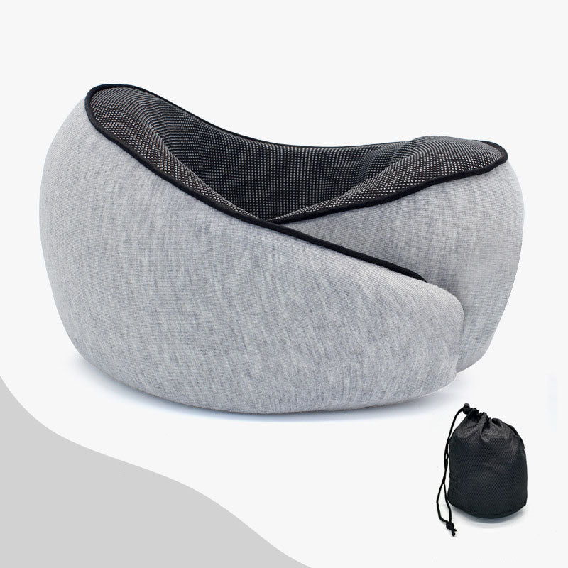 U-Shaped Memory Cotton Neck Pillow for Car Travel