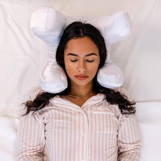 Beauty Face Satin Pillow with Memory Foam Filling