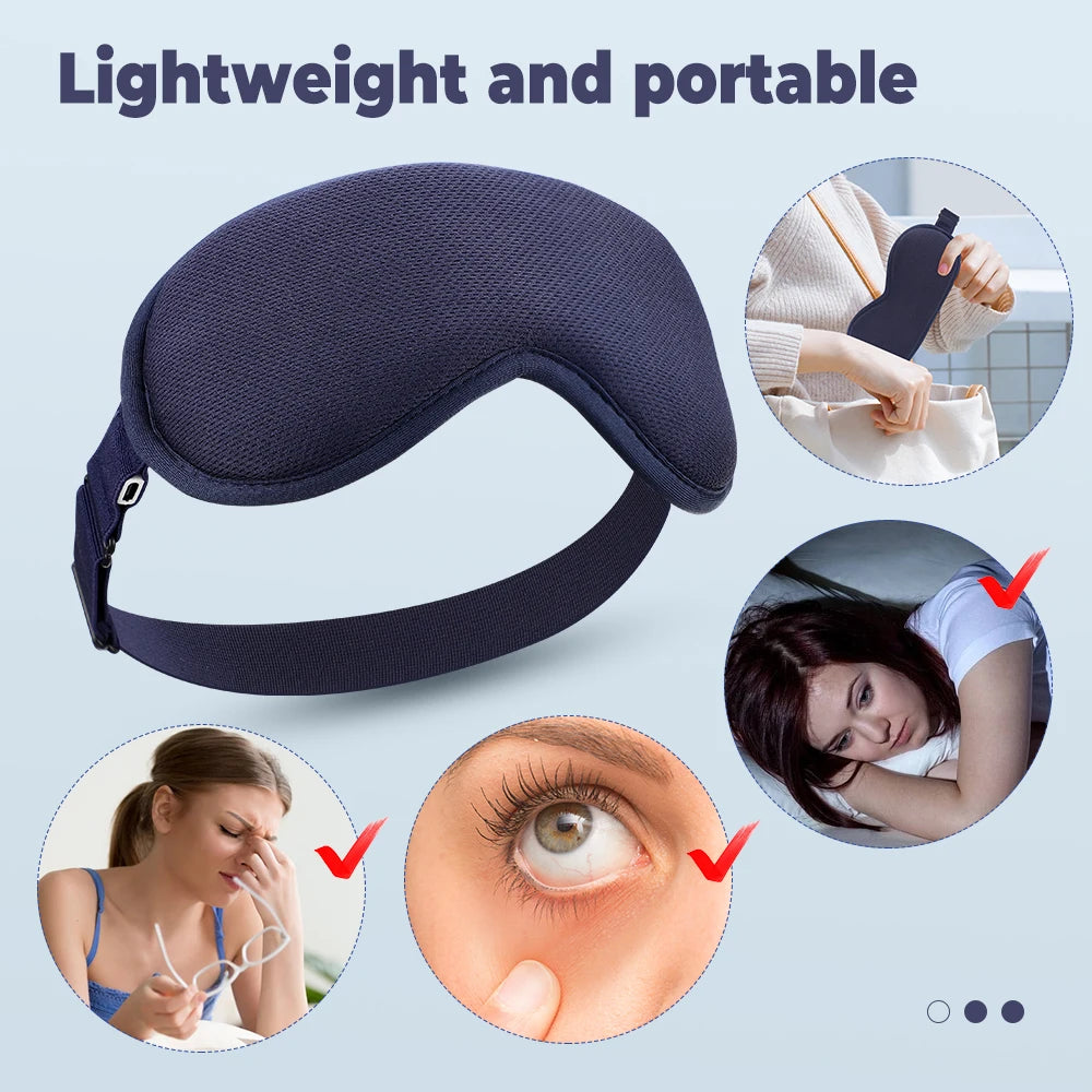Electric Vibration Eye Massager with Heat