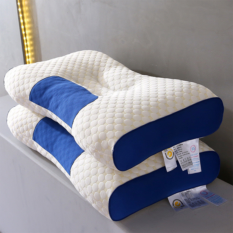 Water Cube Washable Neck Protection SPA Massage Pillow
