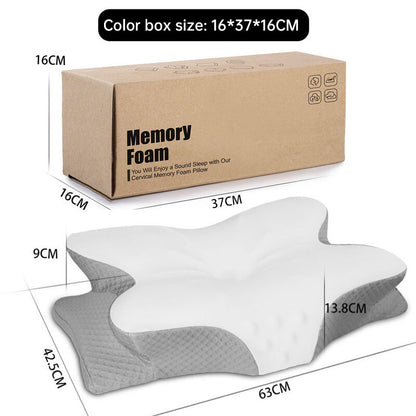 Butterfly Shape Memory Foam Neck Support Pillow for Ultimate Comfort
