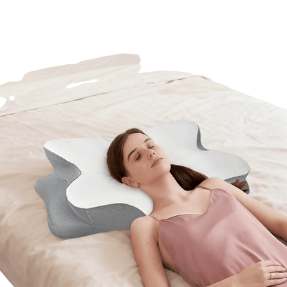 Butterfly Shape Memory Foam Neck Support Pillow for Ultimate Comfort