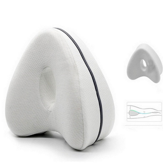Heart-Shaped Contour Memory Foam Pillow