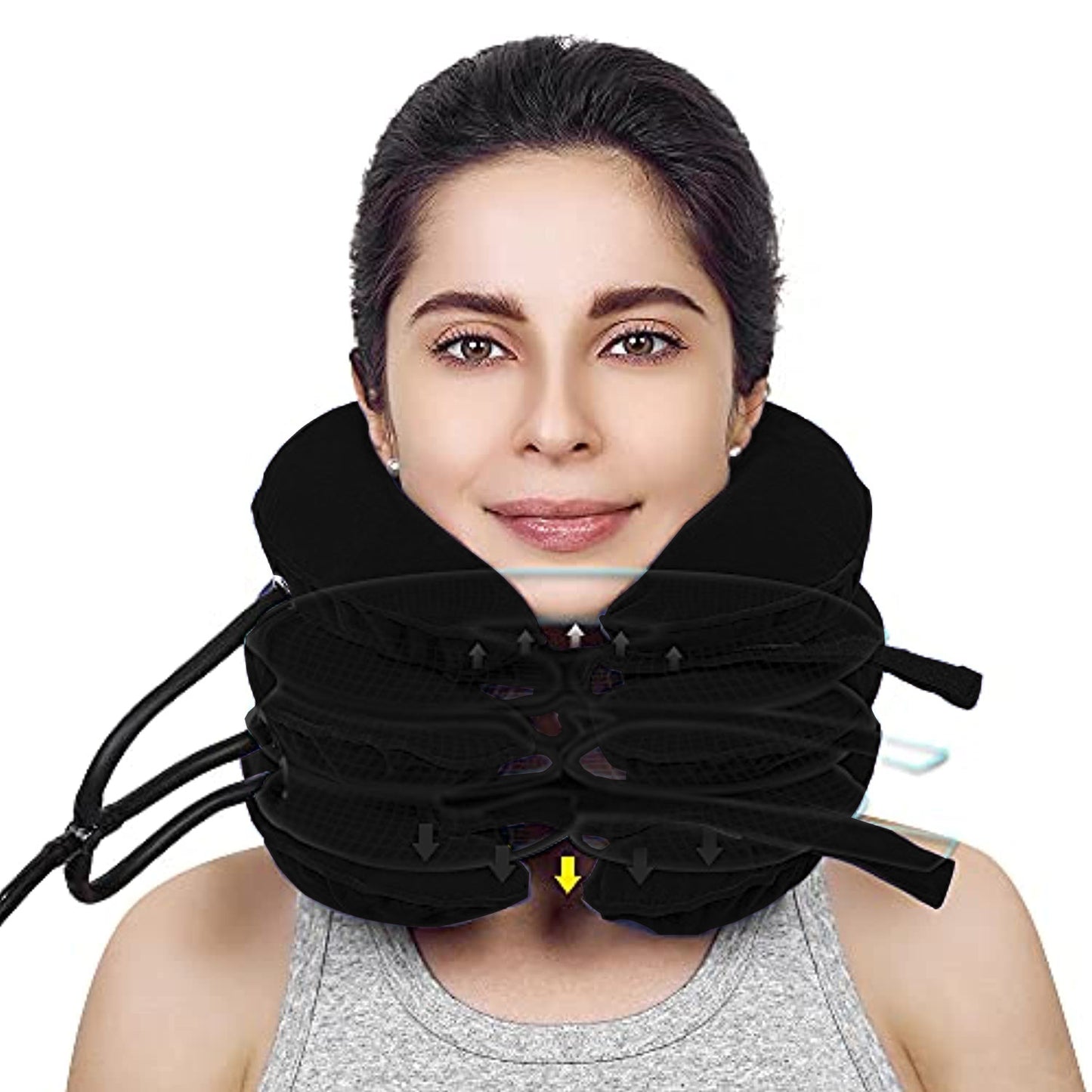 Cervical Traction Device Neck Support Pillow