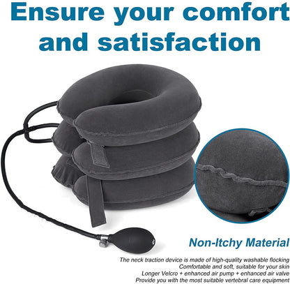 Cervical Traction Device Neck Support Pillow