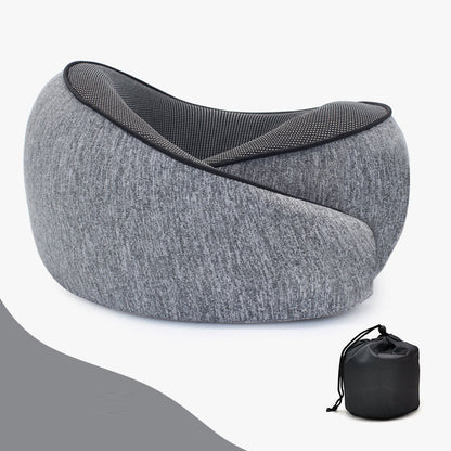 U-Shaped Memory Cotton Neck Pillow for Car Travel