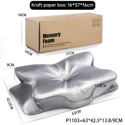 Butterfly Shape Memory Foam Neck Support Pillow for Ultimate Comfort