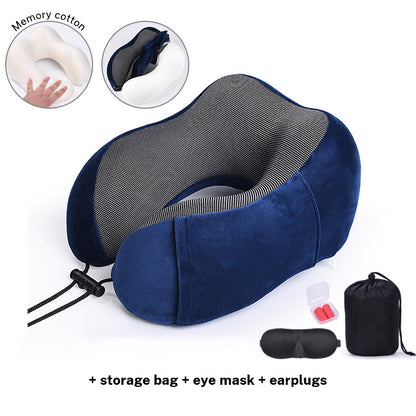 U Shaped Memory Foam Travel Pillow