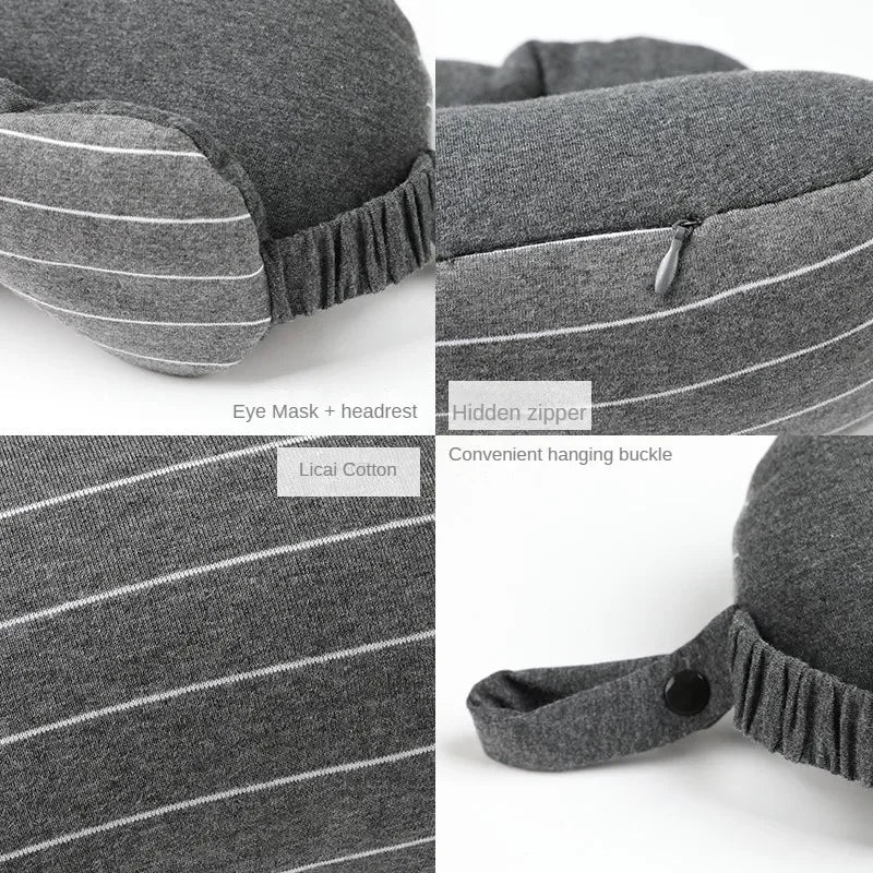 Portable 2-in-1 Eye Mask & Neck Pillow