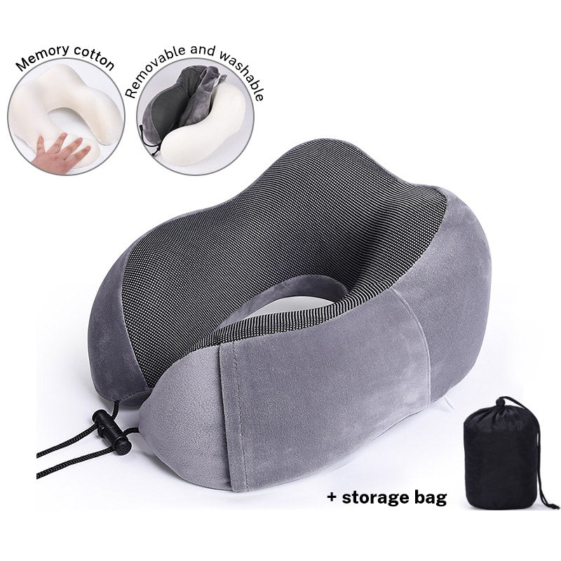 U Shaped Memory Foam Travel Pillow