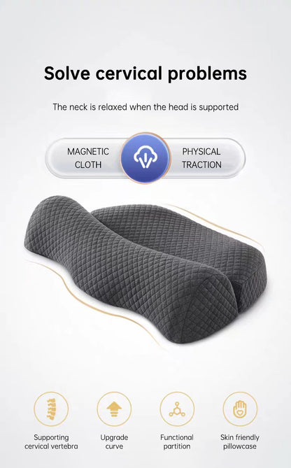 Ergonomic Cervical Memory Foam Pillow for Neck Pain Relief