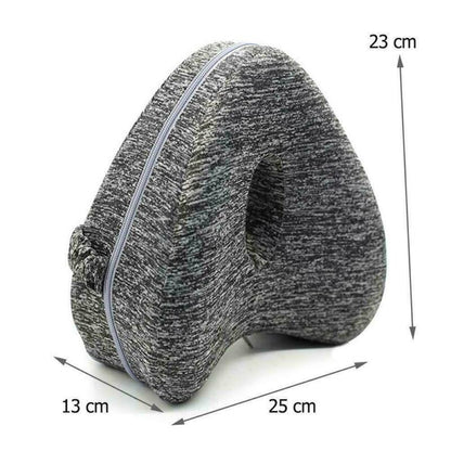 Heart-Shaped Contour Memory Foam Pillow