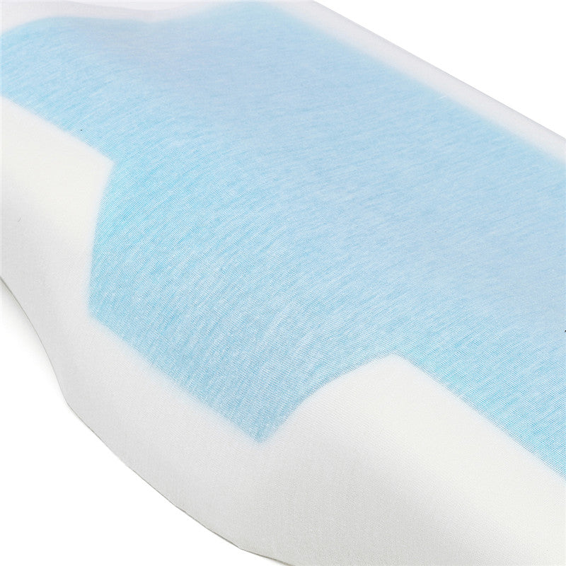 1 Pcs Memory Foam Cool Gel Pillow - Summer Ice-cool Anti-snore Neck Orthopedic Sleep Pillow Cushion
