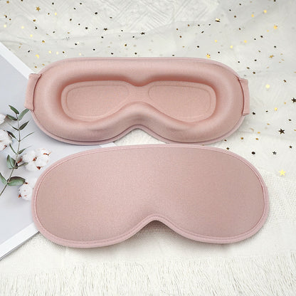 3D Blackout Eye Mask with Nasal Wing