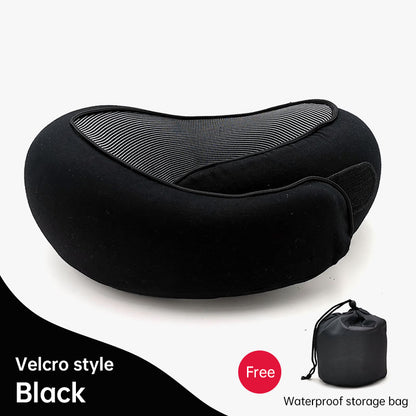 Memory Foam Neck Travel Pillow: Soft, 360° Head Support