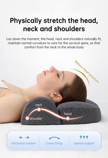 Ergonomic Cervical Memory Foam Pillow for Neck Pain Relief