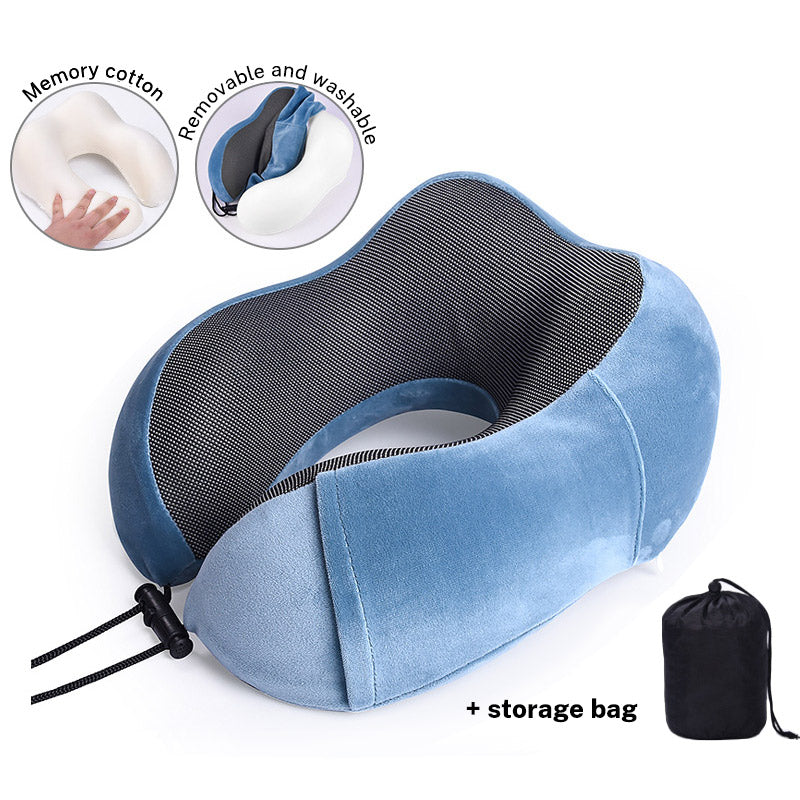 U Shaped Memory Foam Travel Pillow