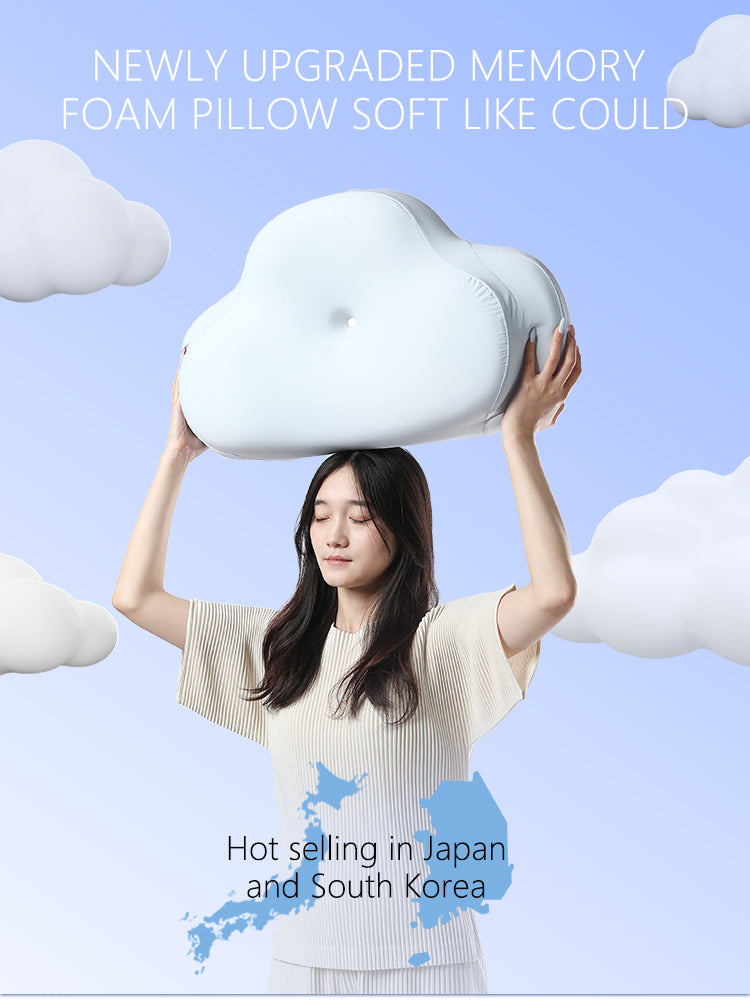 Cervical Orthopedic Contour Memory Foam Cloud Pillow