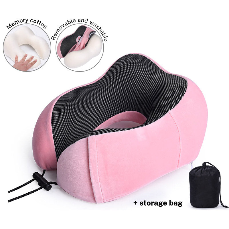 U Shaped Memory Foam Travel Pillow