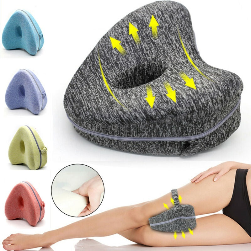 Heart-Shaped Contour Memory Foam Pillow