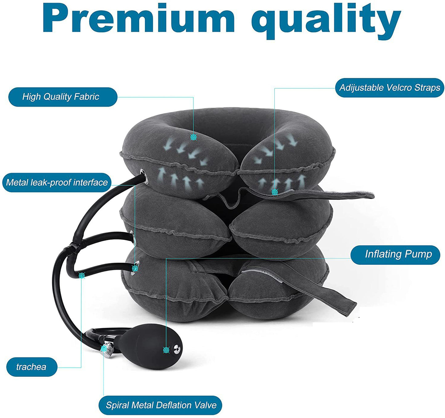 Cervical Traction Device Neck Support Pillow