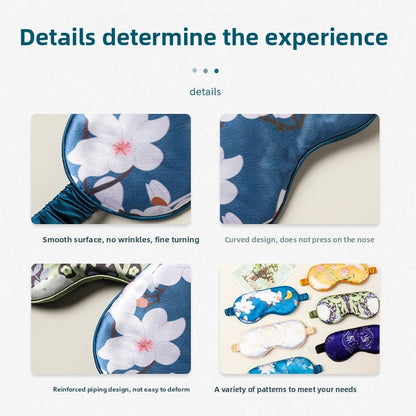 Double-Sided Imitation Silk Eye Mask