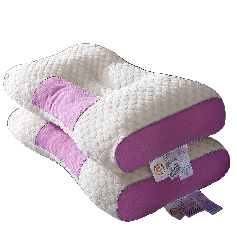 Water Cube Washable Neck Protection SPA Massage Pillow - Ergonomic Chiropractic Support