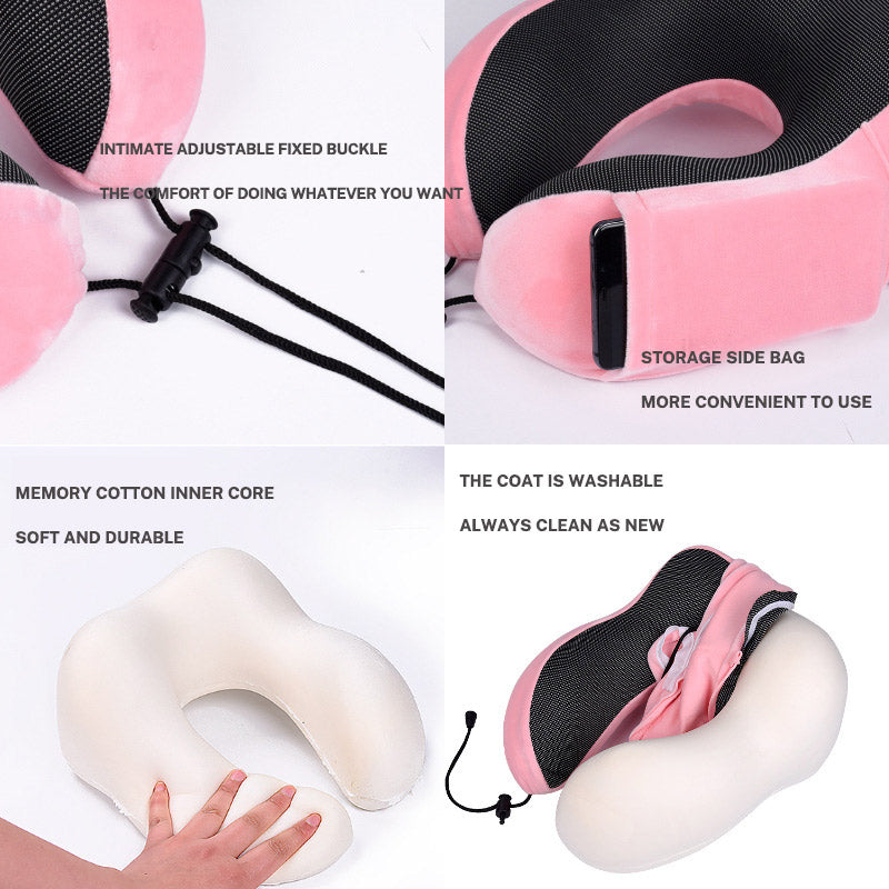 U Shaped Memory Foam Travel Pillow