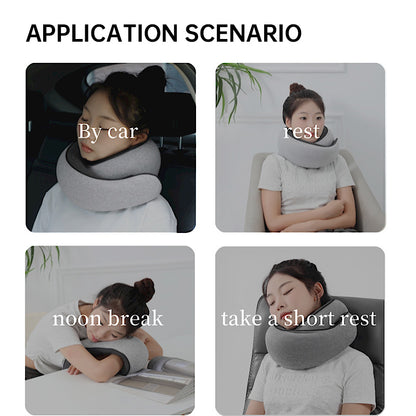 Travel Neck Pillow Memory Foam U-shaped Pillow