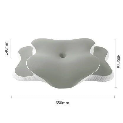 Ice Silk Ergonomic Butterfly Cervical Pillow