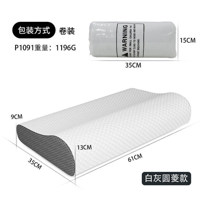 Ergonomic Contour Design Memory Foam Pillow for Side Sleepers