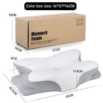 Butterfly Shape Memory Foam Neck Support Pillow for Ultimate Comfort